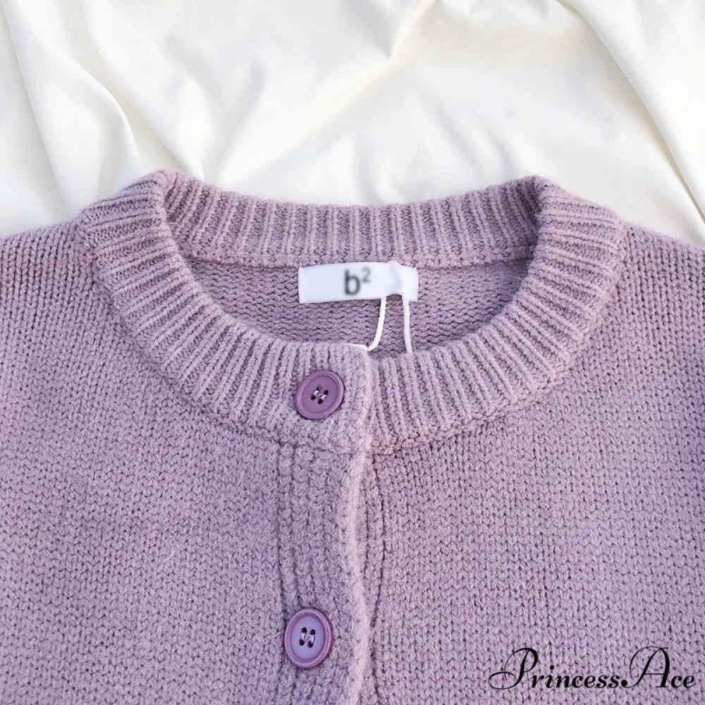 Sweaters Cardigans Warm Casual Arrival Solid Knitwear Loose Coat