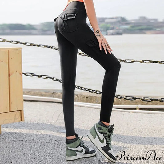 Sweatpants Outdoor Running Fitness Pants Black / S