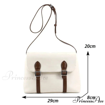 Synthetic Leather High-End Designer Shoulder Bag shoulder-250126