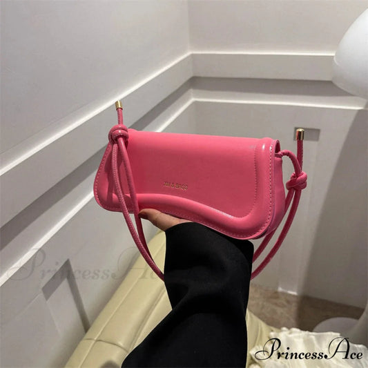 Synthetic Leather Underarm Shoulder Crossbody Bag shoulder-250126