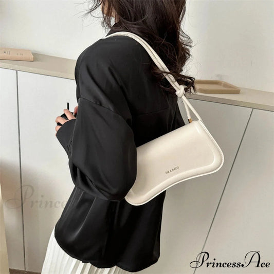Synthetic Leather Underarm Shoulder Crossbody Bag shoulder-250126