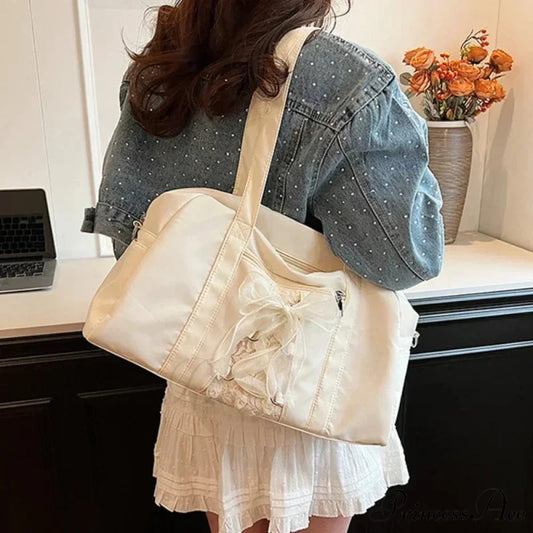 Synthetic Stitching Thread Crossbody Shoulder Bag shoulder-250126