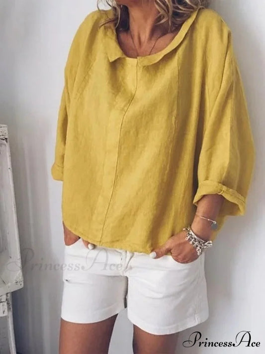 Tati Blouse Bright Yellow / S