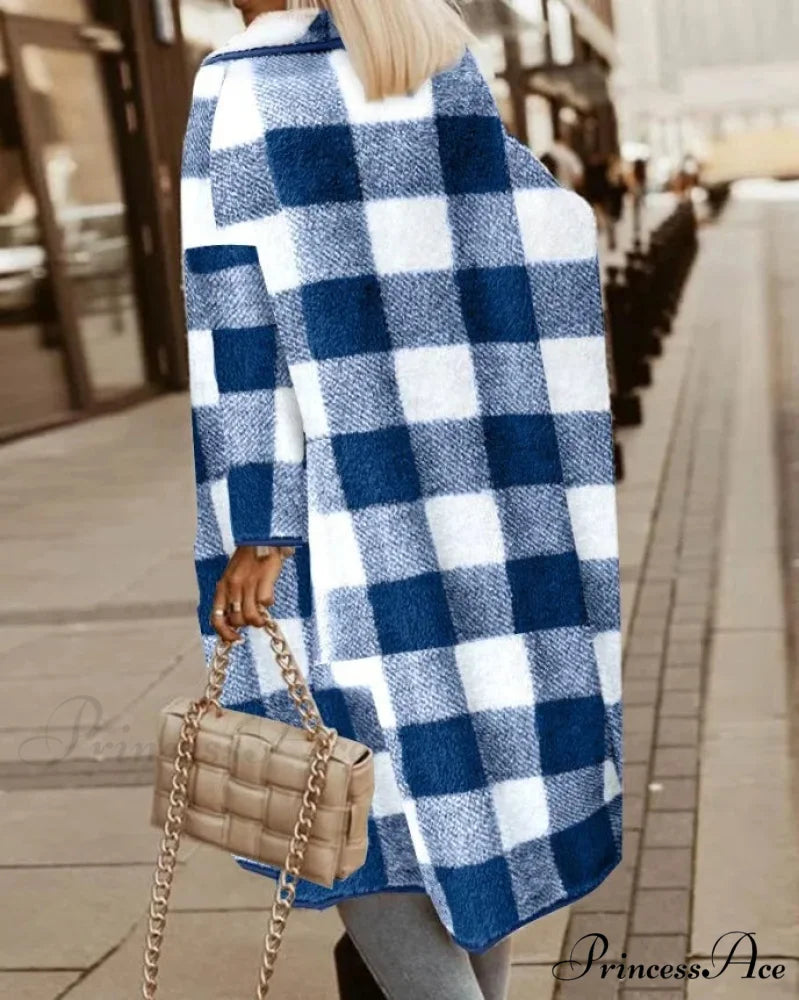 Teddy Lowered Collar Windproof Overcoat overcoats-241228