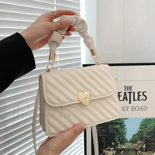 Textured Fashion Texture Little Square Messenger Handbag handbag-250126