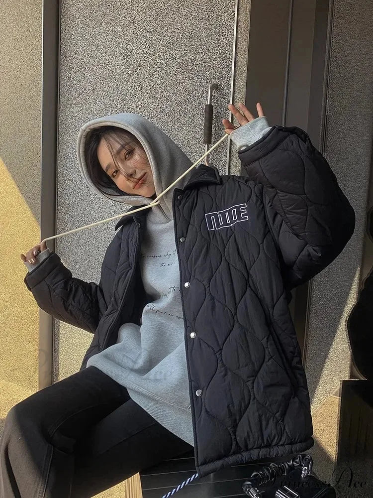 Thick Cozy Fashionable Casual Comfortable Hoodie GRAY / One Size Sweatshirts & Hoodies-L