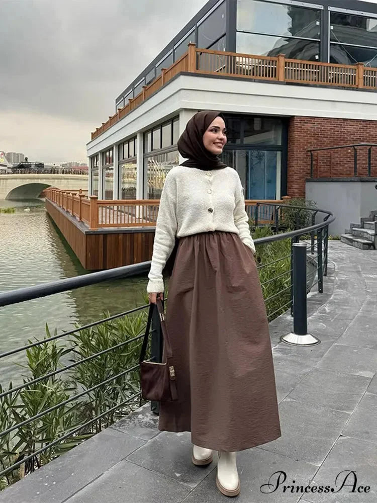 Tight Fit Round-neck Cardigan cardigans-241228