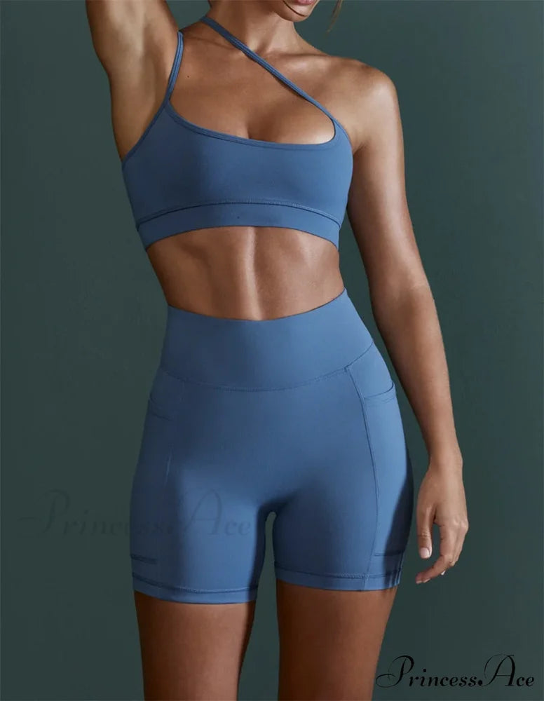 Tight Sports Pocket Fitness Yoga Short Pant