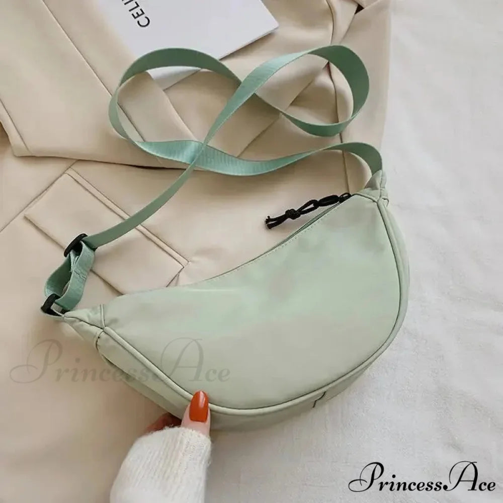 Timeless Faux Leather Shoulder Bag Green crossbody-250126