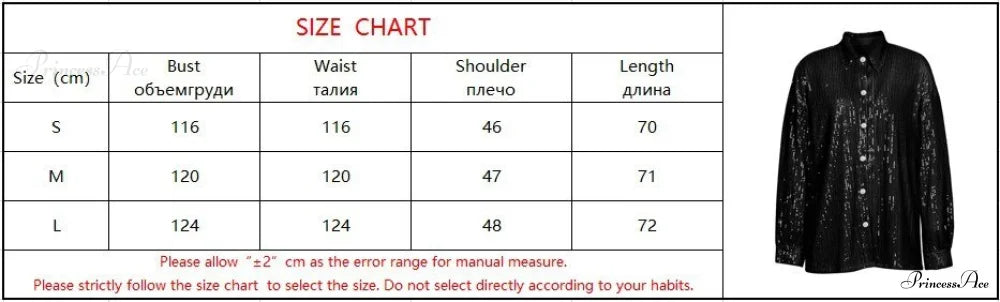 Top Sequin Blouse Sparkly and Pants Women Party Blouse Set Suit Two-Piece for - Outfit