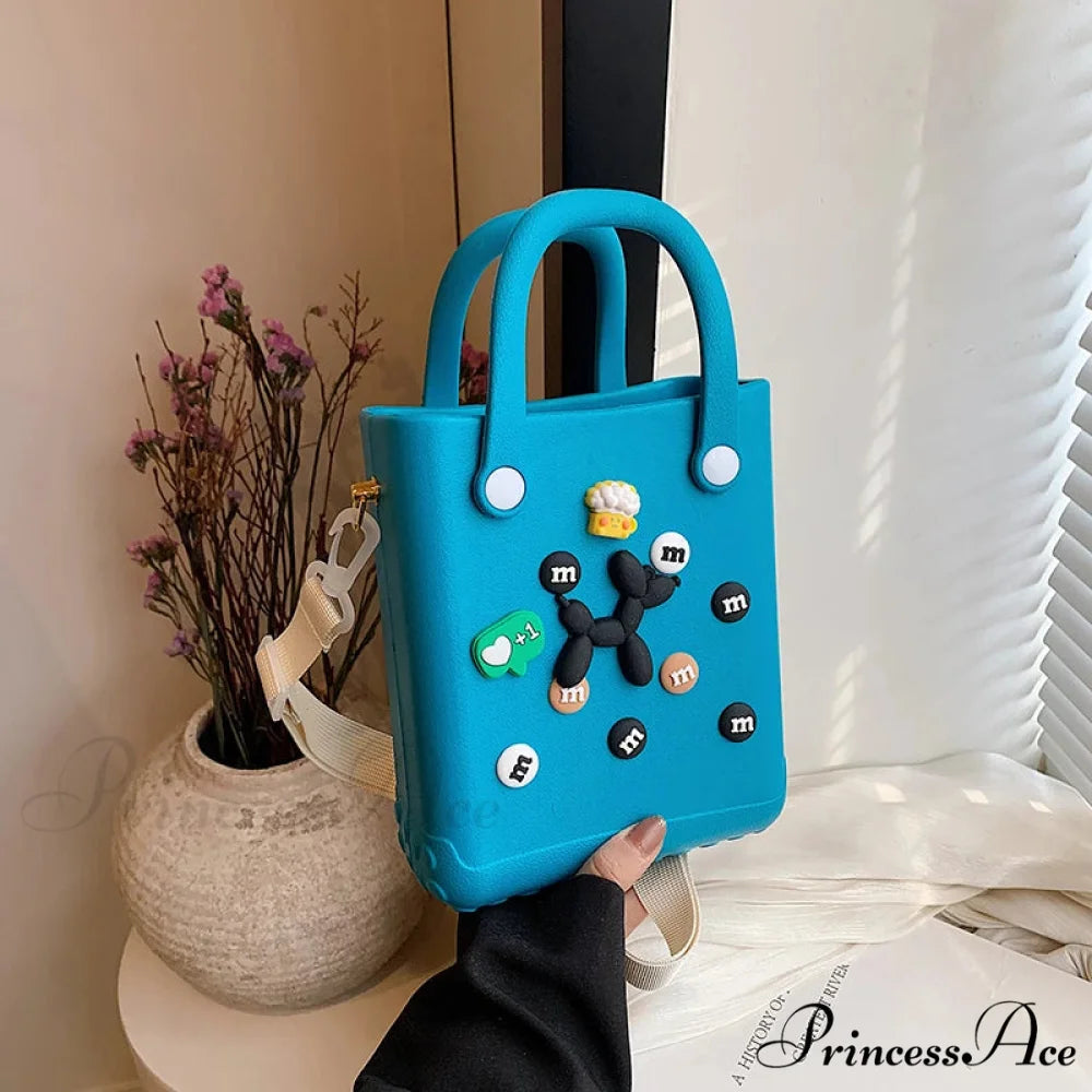 Travel Beach Handbag Shoulder Bag for Women blue1 / (20cm handbag-250126