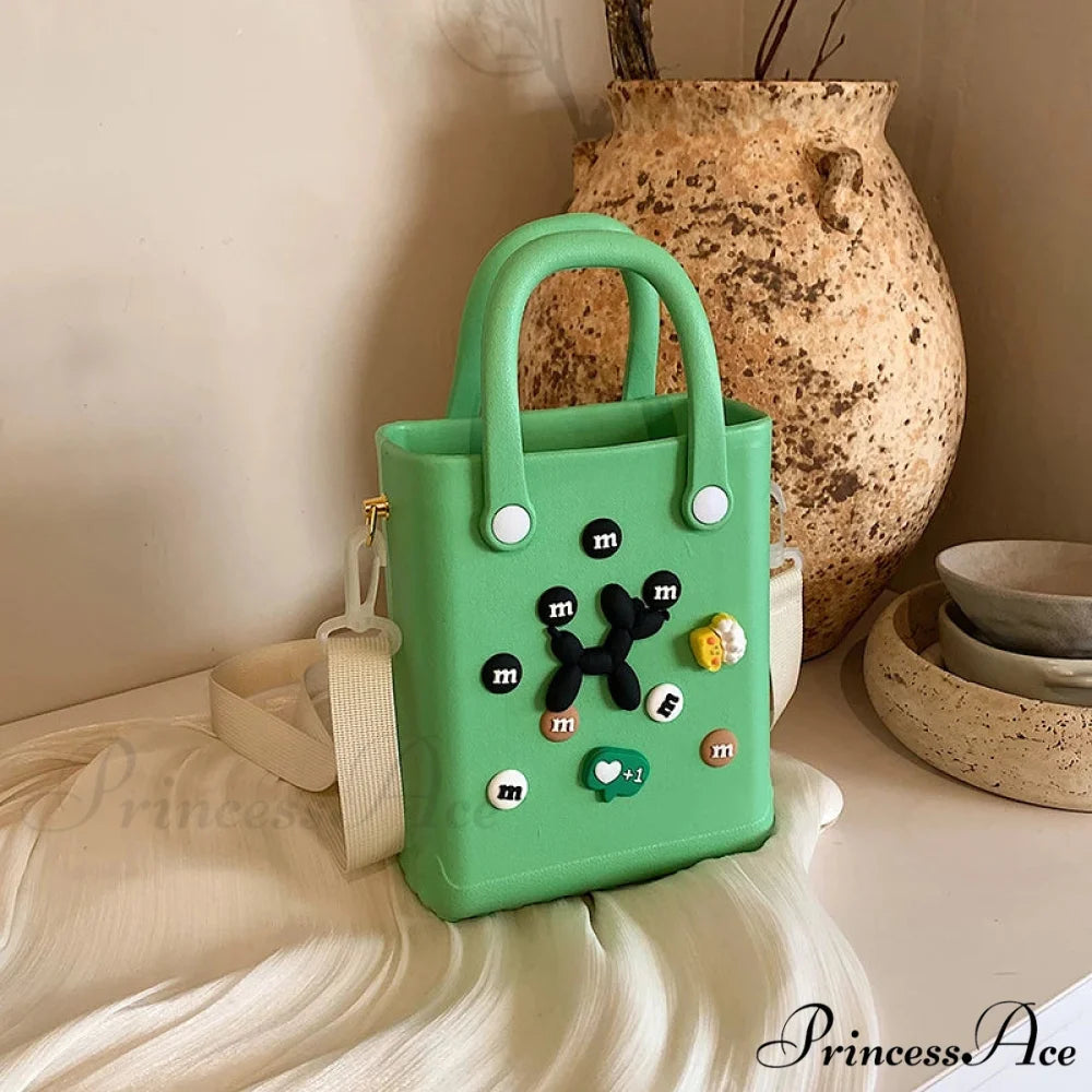 Travel Beach Handbag Shoulder Bag for Women green1 / (20cm handbag-250126