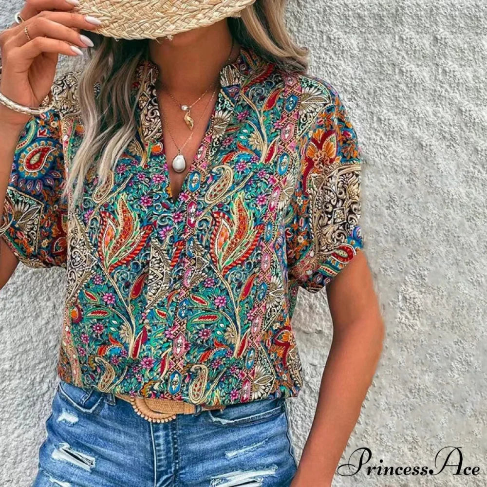 Tribal Vintage Top