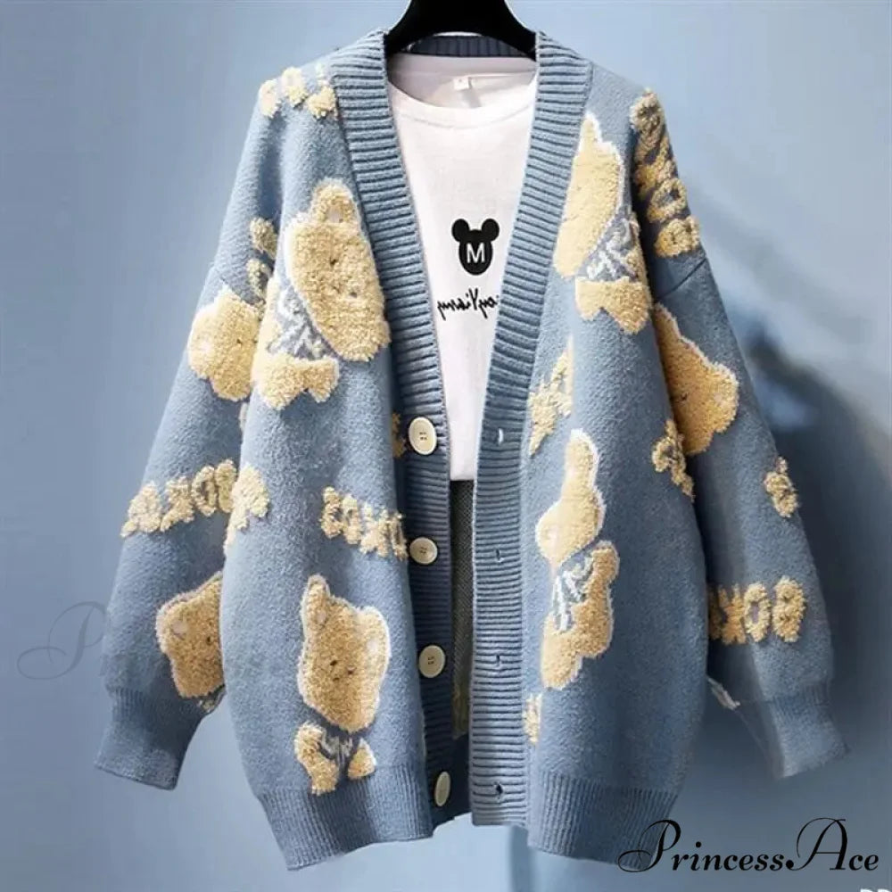 Ugly Christmas Vintage Y2K Knit Cardigan