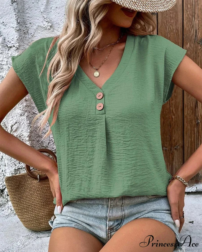 V-neck Tee