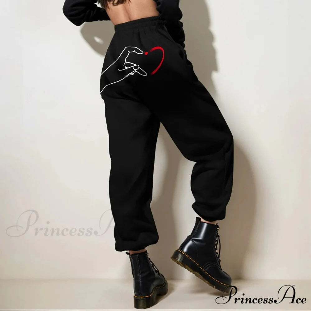 Valentine’s Day Pair Runner Trousers Brick Red / S pants-241228