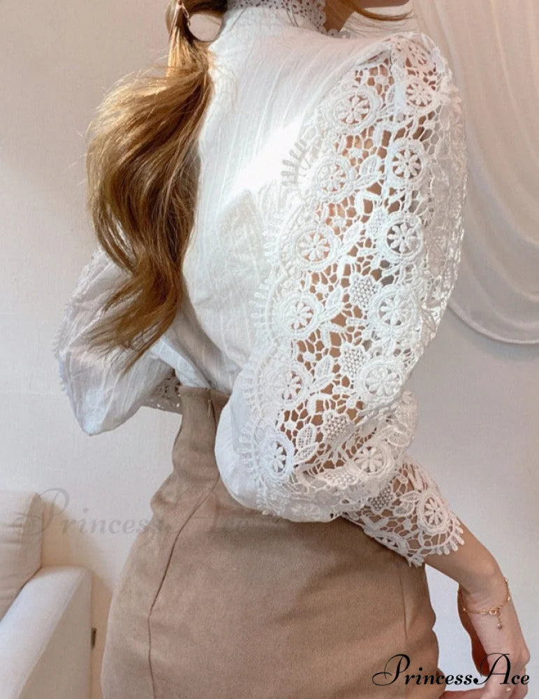 Valerie Blouse with Petal Design