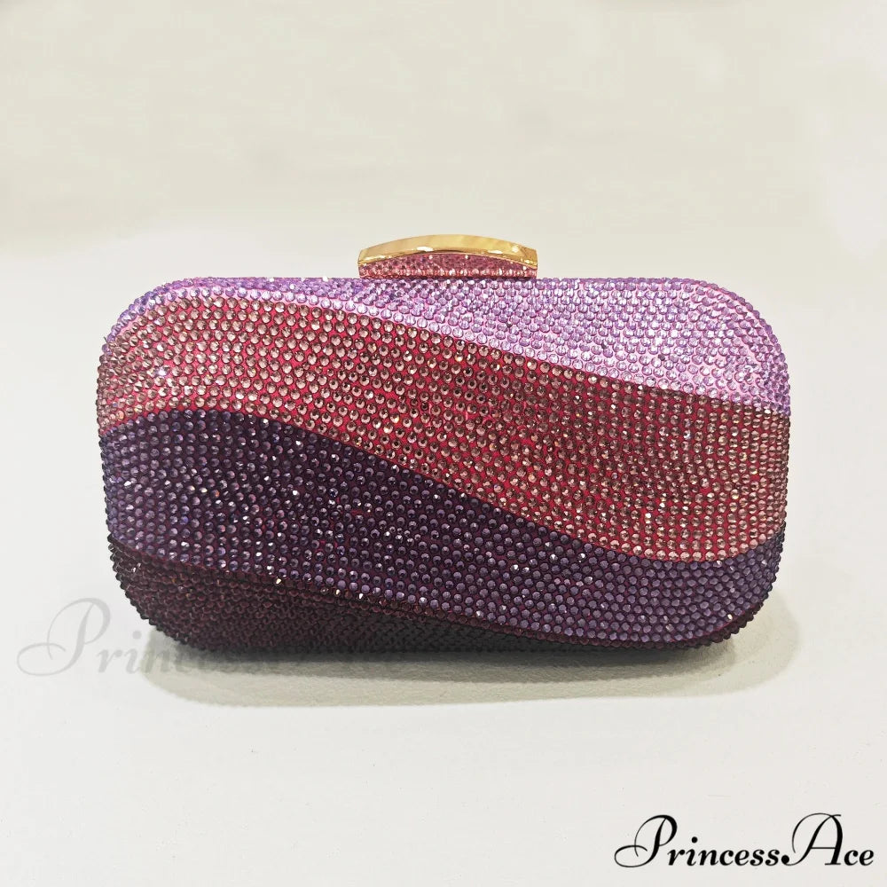 Various Shade Diamond Marriage Crystal Wristlet show as picture5 wristlet-250126