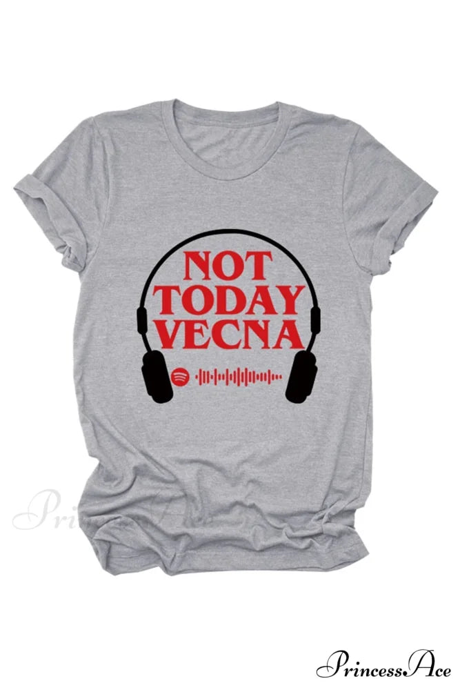 Vecna Printed T-shirt Grey / S
