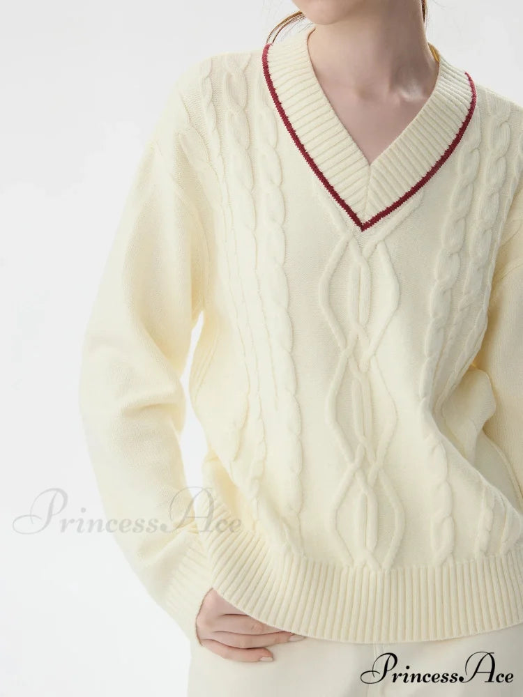 Vibrant Shade Coiled Blossom Pullover Sweater swraters-241228