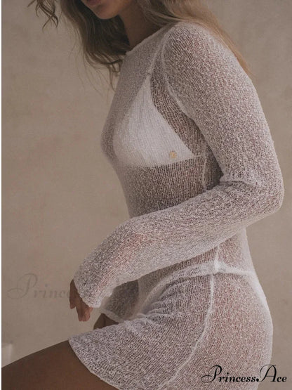 View Long Sleeve Mini Dress minidress-250223