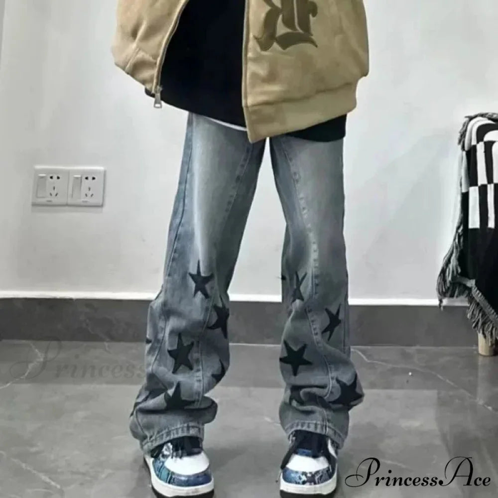 Vintage Girls Retro Jeans pants-241228