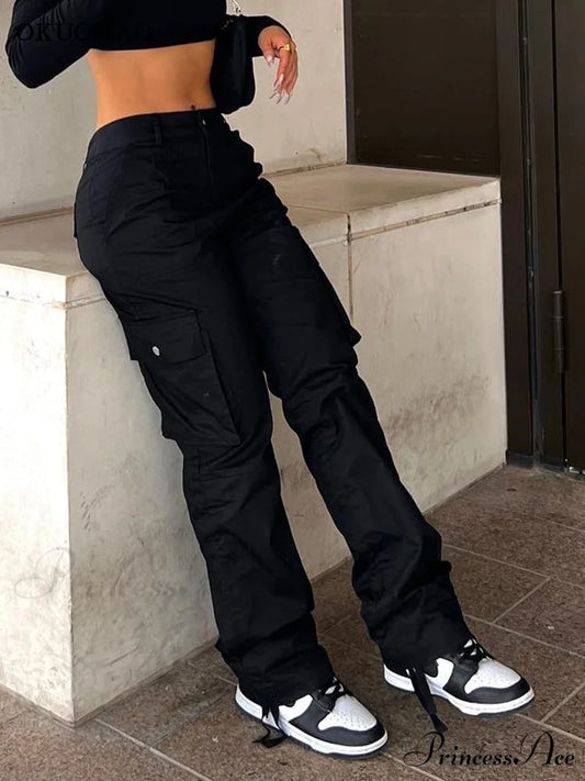Vintage Grey Cargo Pants