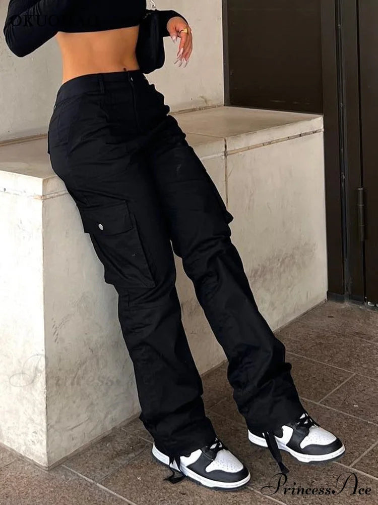 Vintage Grey Cargo Pants