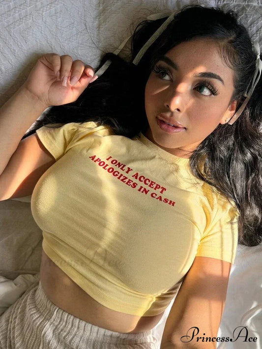 Vintage Letter Graphic Classic T-shirt t-shirt-250223