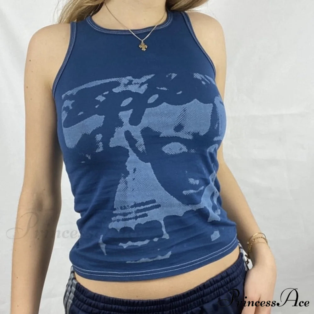 Vintage Sleeveless Tank Top C / S