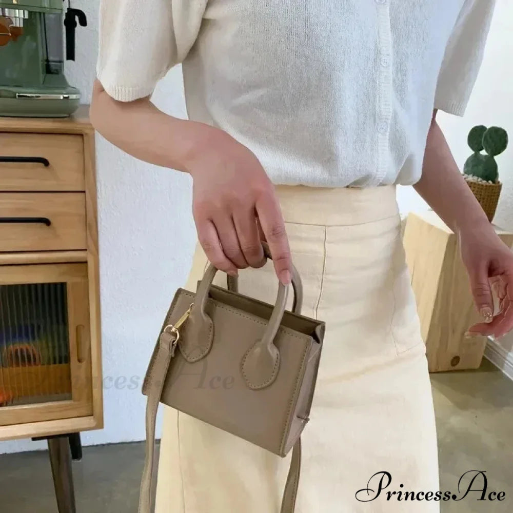 Vintage Small Crossbody Square Purse Women’s Shoulder Bag handbag-250126