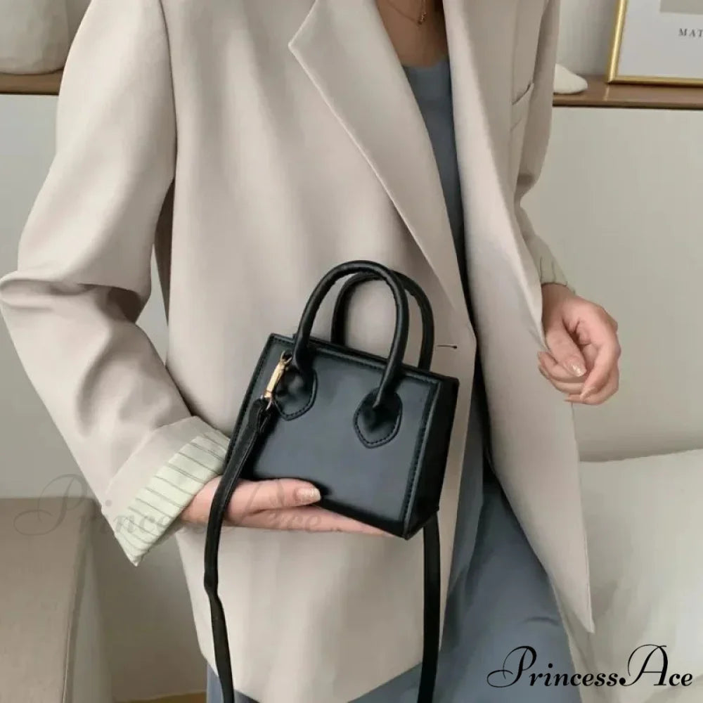 Vintage Small Crossbody Square Purse Women’s Shoulder Bag handbag-250126