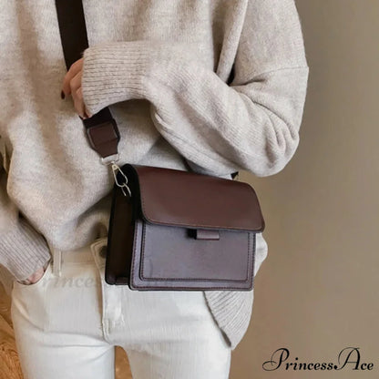 Vintage Square Broad Strap Crossbody crossbody-250126