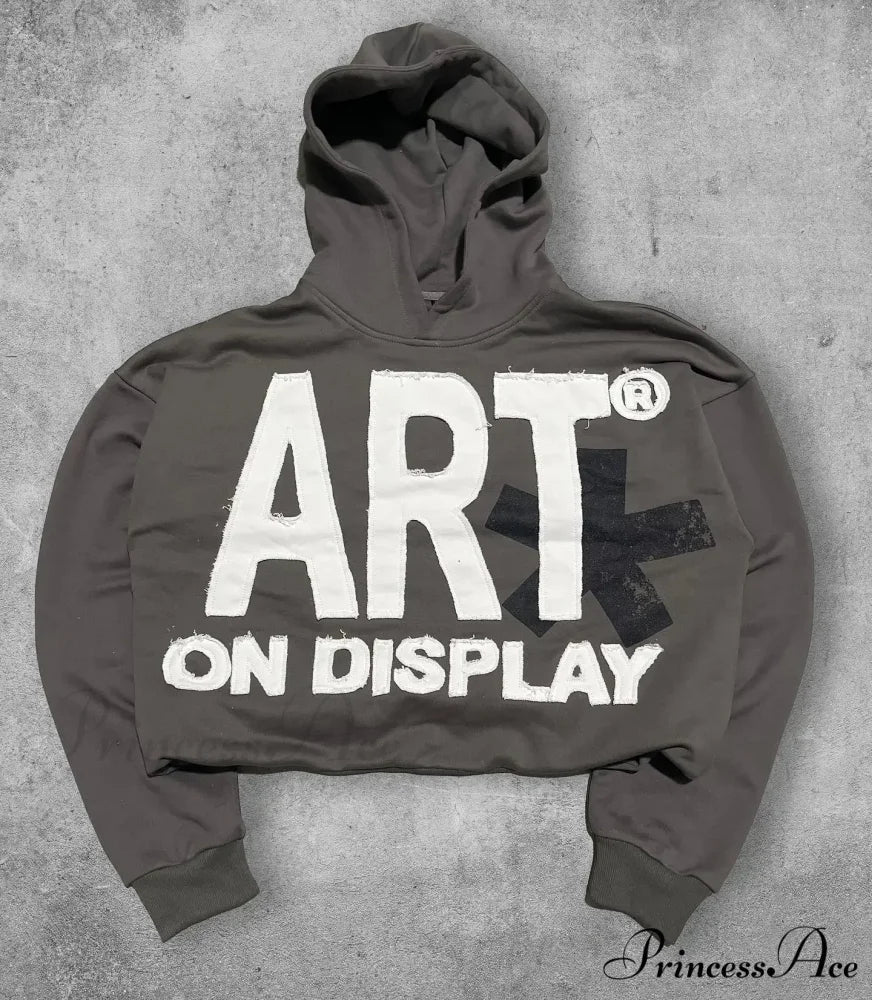 Vintage Stitching Design Large Hoodie black 4 / M hoodies-241228