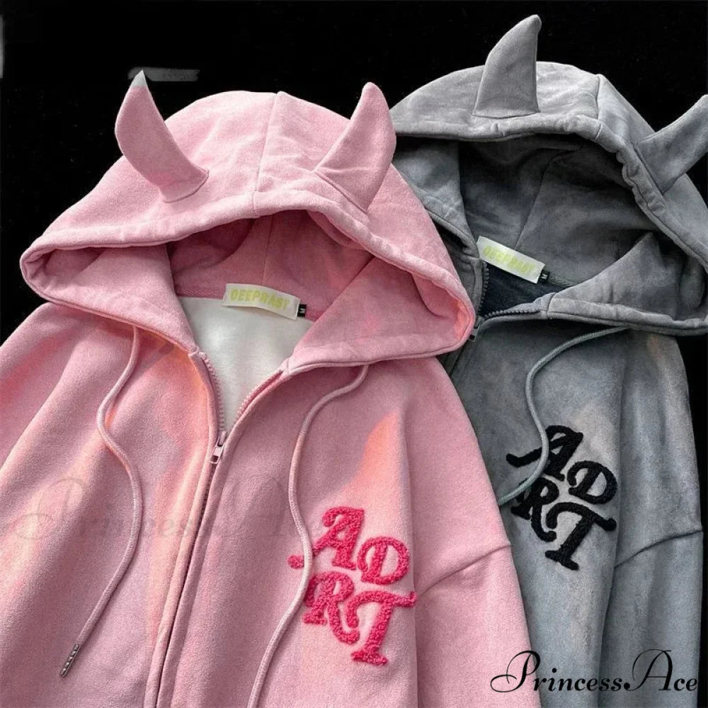 Vintage Zipper Hoodie hoodies-241228
