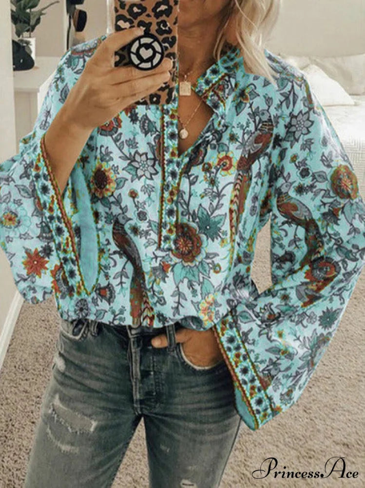 VIVIAN Women’s Blouse Mint / S