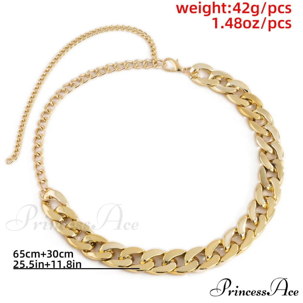 Waist Chain - Cuban Metal