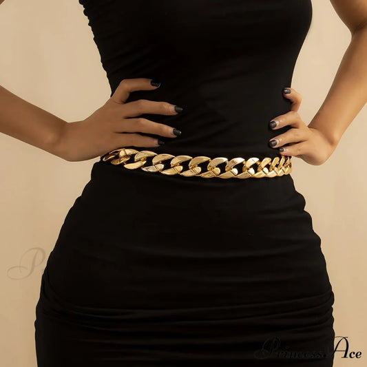 Waist Chain - Cuban Metal