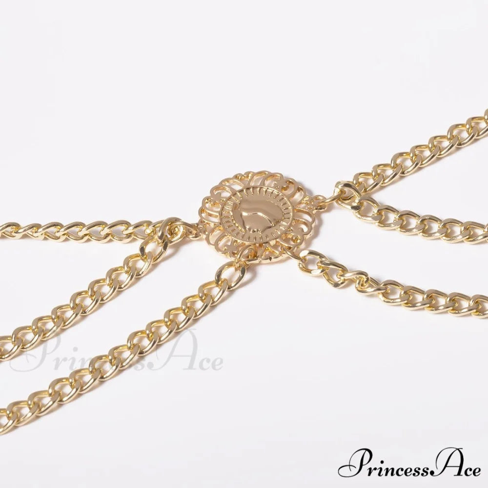 waist pendant Cross chain