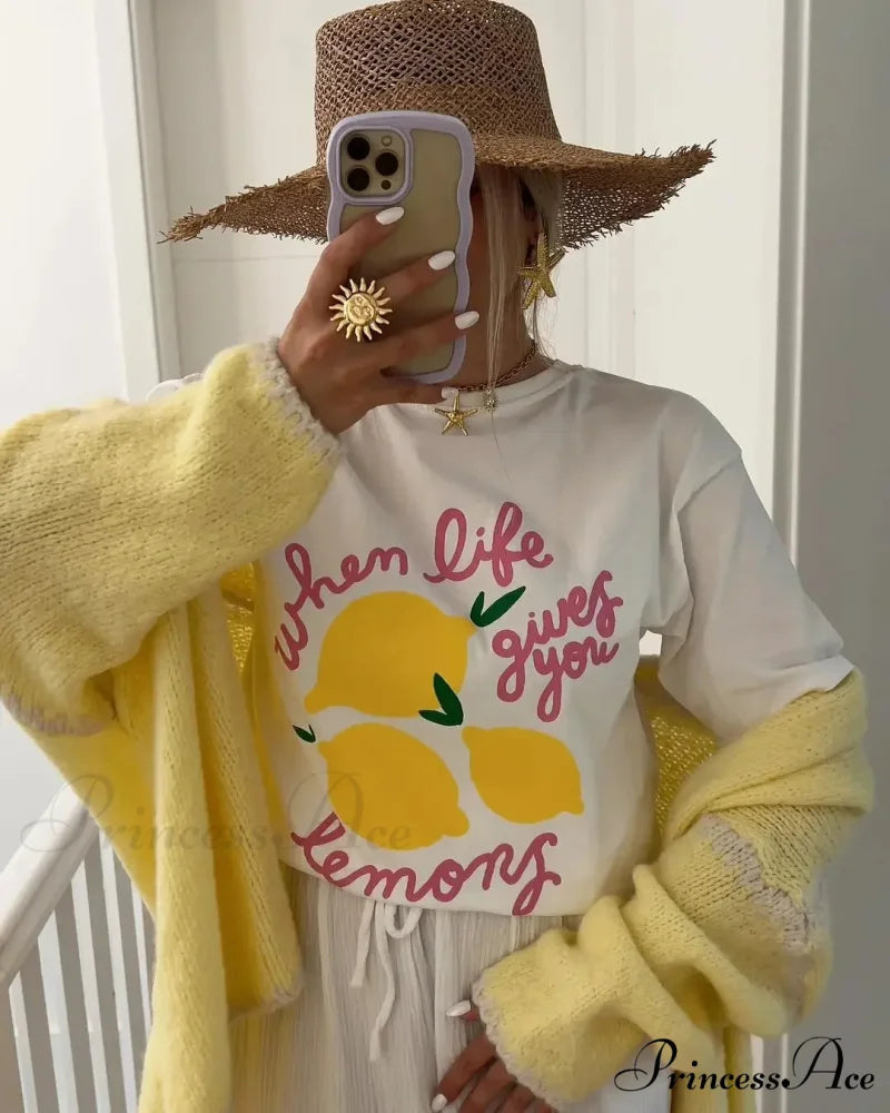 Warm Adorable Graphic T-shirt white13 / S t-shirt-250223