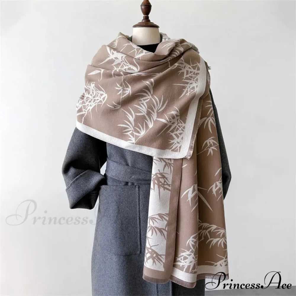 Warm Cashmere Winter Wrap Scarf scarf-241228