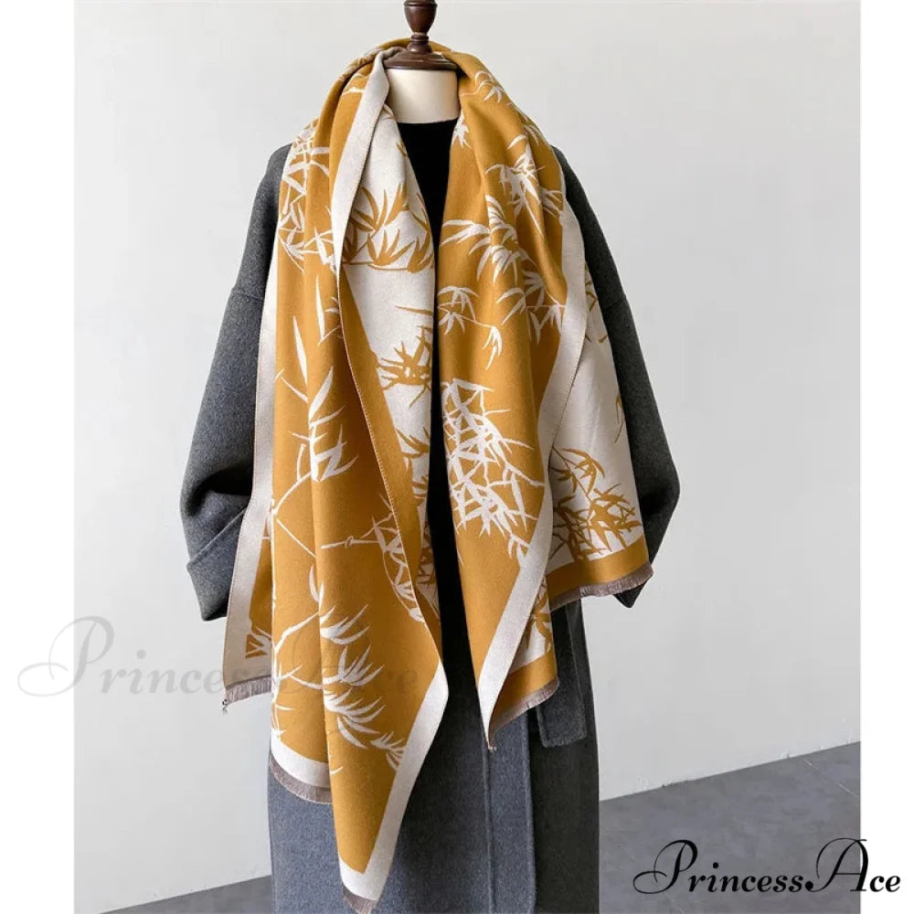 Warm Cashmere Winter Wrap Scarf Color4 scarf-241228