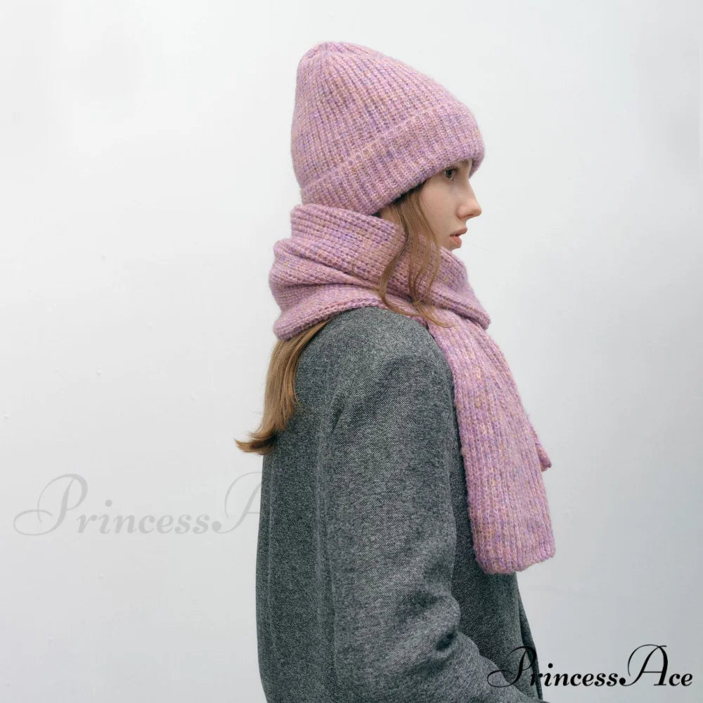 Warm Cozy Stylish Comfortable Trendy Elegant Modern Polka Dot Scarf White