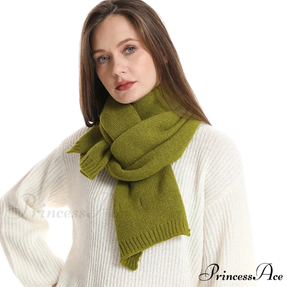 Warm Winter Cashmere Wrap Scarf Color9 / 135-175CM scarf-241228