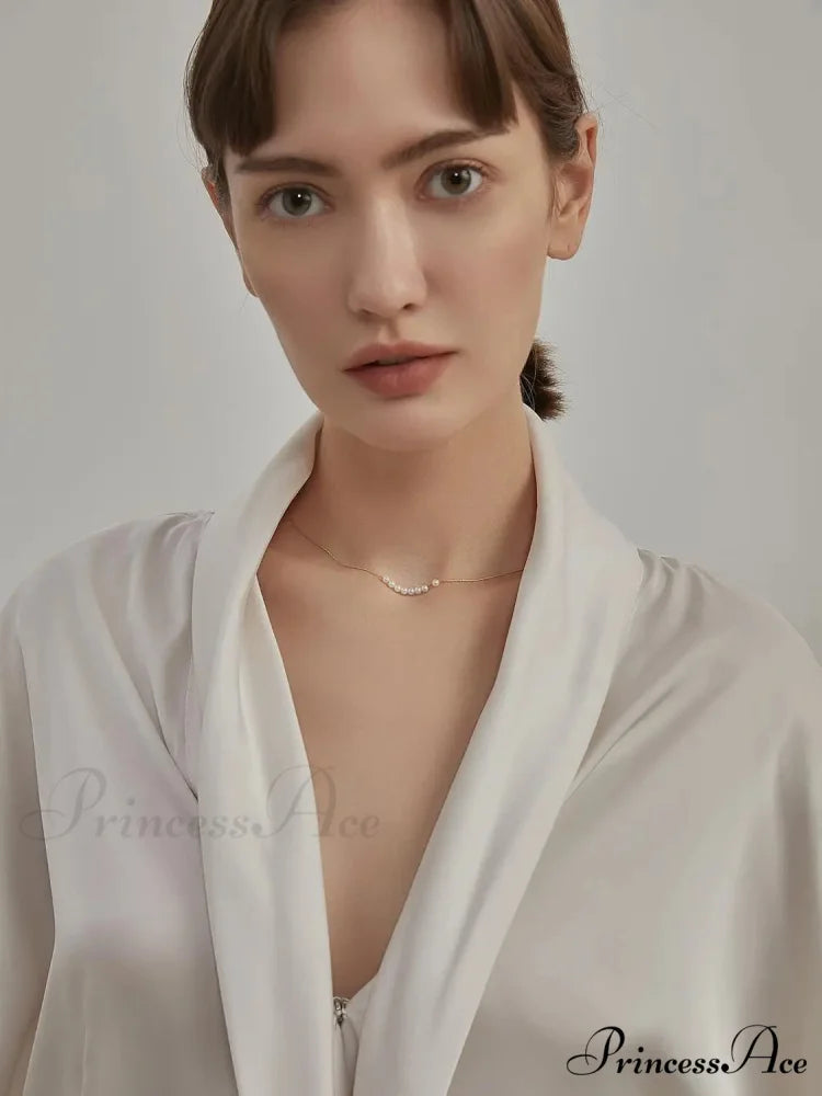Water Pearl Choker Necklace