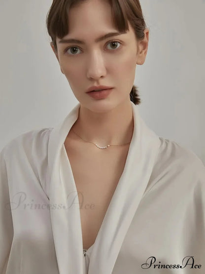 Water Pearl Choker Necklace