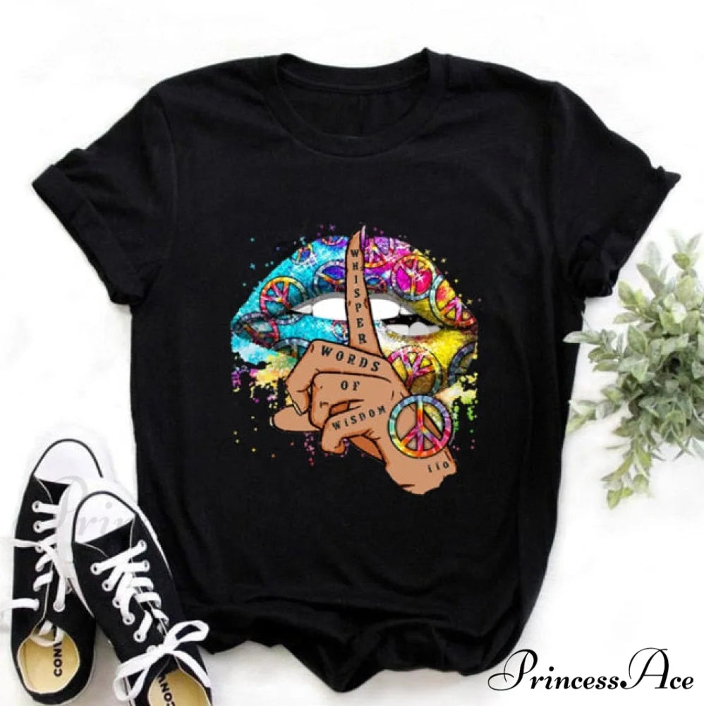 Wildflower Dandelion Print T-shirt