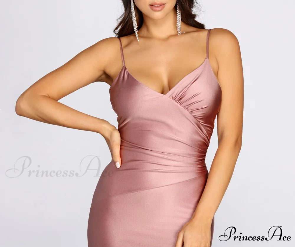 Winta Ruched Stylish Mermaid Dress