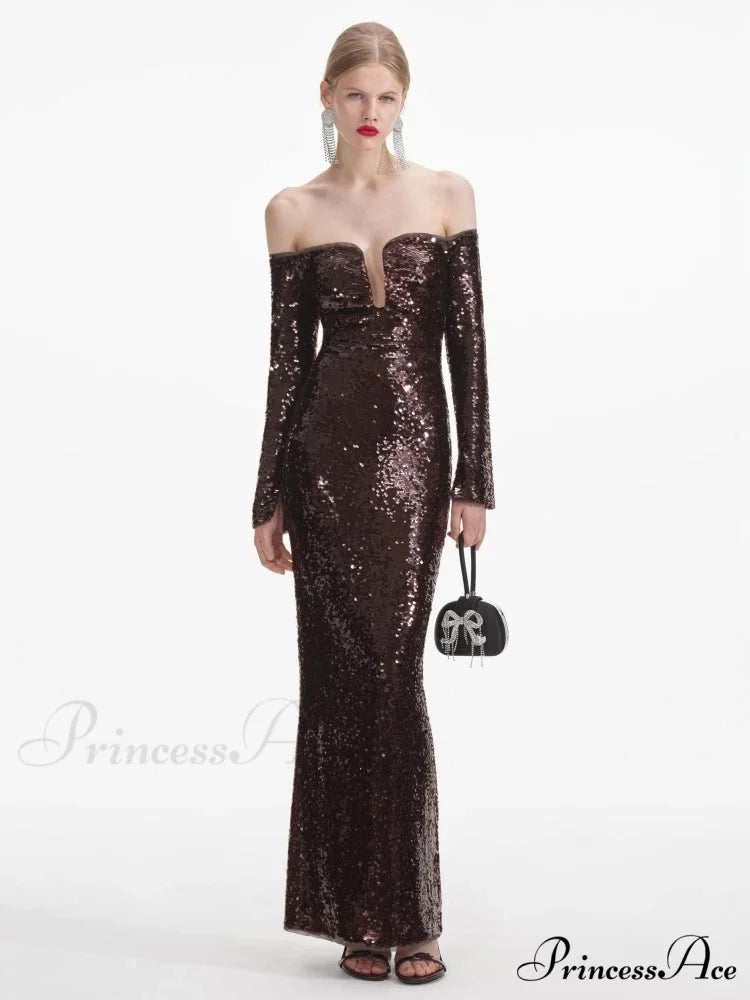 Winter Mesh Patchwork Party Dress black / XS