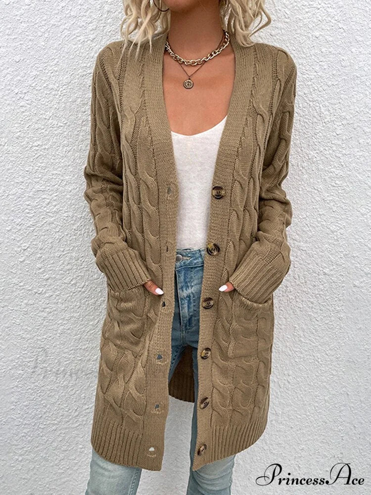 Winter Vintage Casual Loose Cardigan